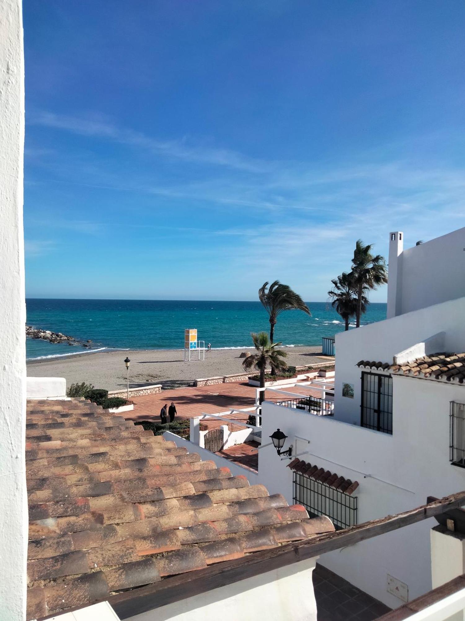 Apartamento Primera Linea De Playa Manilva Eksteriør bilde