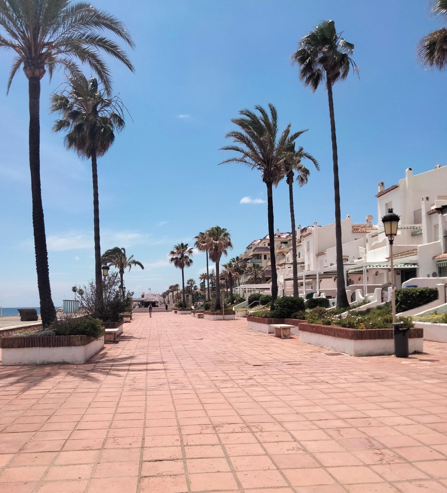Apartamento Primera Linea De Playa Manilva Eksteriør bilde